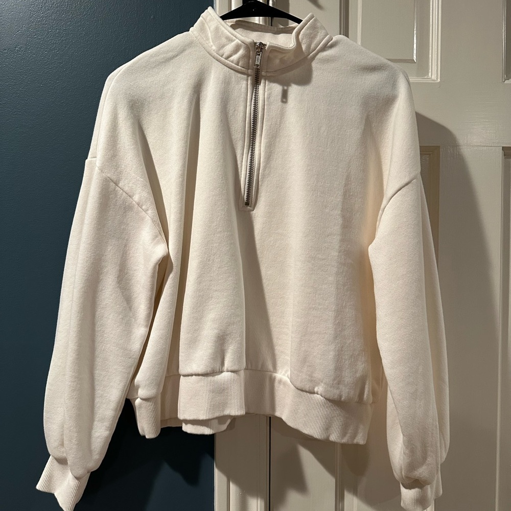 Banana Republic quarter zip sweatshirt